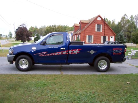 1998 Ford F-150 - Driver side view fully customized.