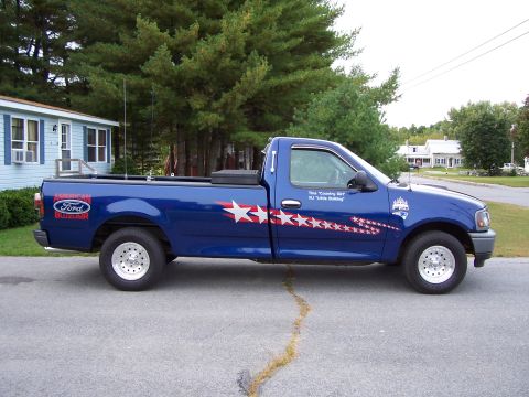 1998 Ford F-150 - Passenger side view fully customized.
