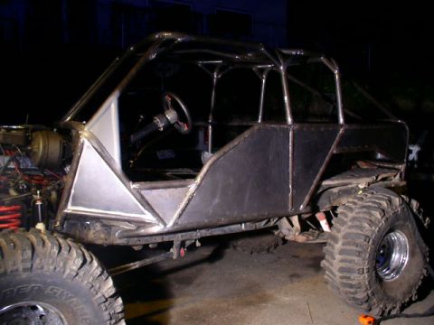 1979 Ford Bronco - This custom-built buggy features a prominent roll cage and heavy-duty off-road tires.