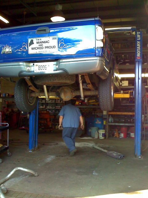 1998 Ford F-150 - 3rd performance exhaust system done at Midas.