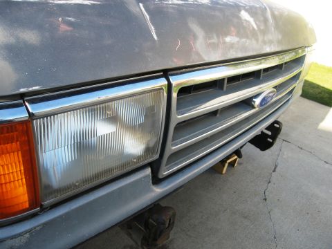 1986 Ford Bronco - The grille and headlight design suggest a 1987 model year, not 1986.