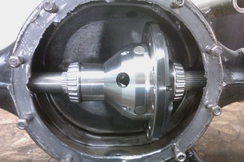 1999 Chevrolet Camaro - Close-up view of a vehicle's differential assembly.