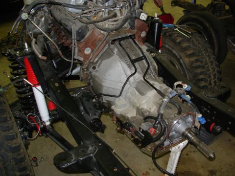 1983 Ford Bronco - He's decided to keep everything together and use all the donor wiring, emissions, & electronics. Only a few things are being deleted, like…