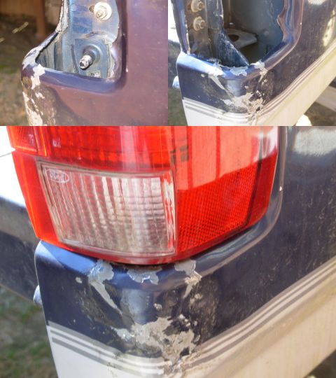1995 Ford F-150 - It took a few hours with some BP hammers, prybars, & wood blocks, but it's pretty close to its original shape now. This is how I got it: [u…