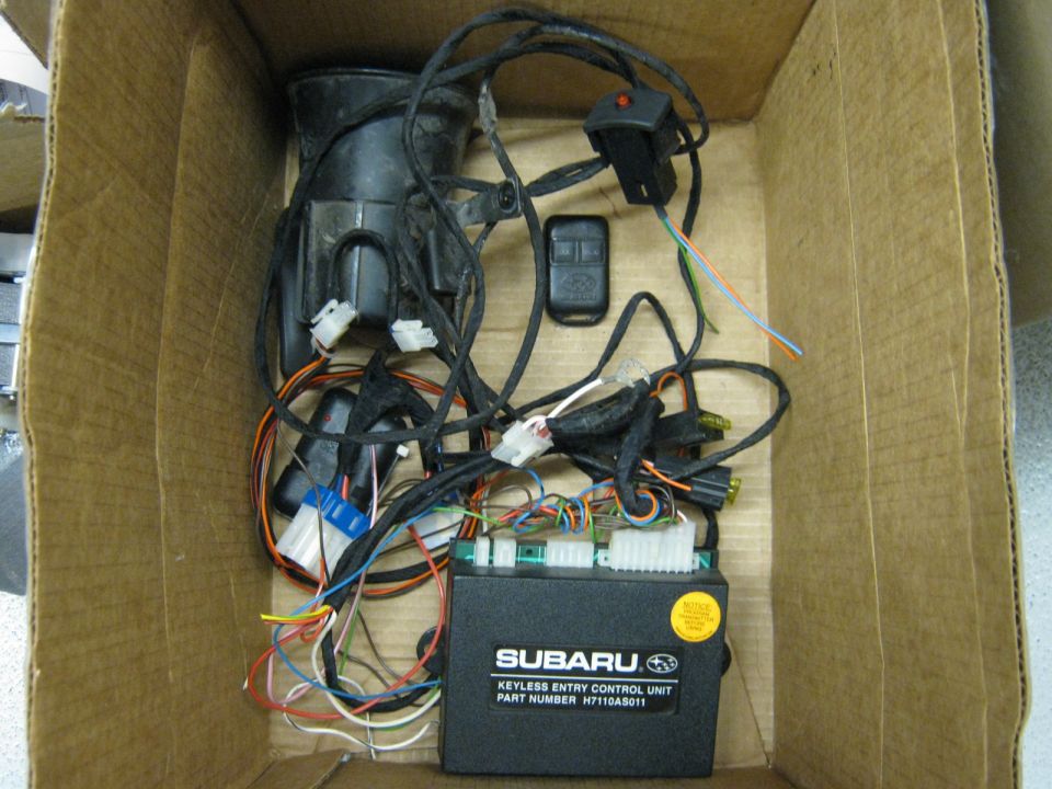 Keyless/alarm. Should be complete. STILL might put this in my wagon.....

SOLD SOLD SOLD wagon and SOLD SOLD SOLD this!