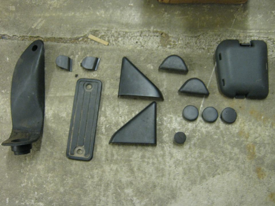 Various trim pieces.