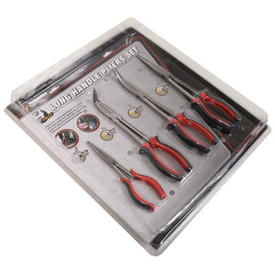 1990 Ford Bronco - A set of four long handle pliers is packaged for sale.