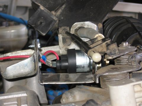 1995 Ford Bronco - after adjusting it, I hit the OBA switch and it turns on, and then I tap the gas pedal and the rpm's settle just above 1550. when the OBA c…