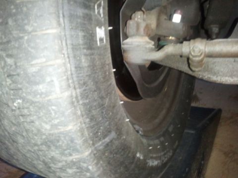 1998 Ford Crown Victoria - 3-31-11 new lower ball joints pass side Covington FORD r/r due to recall 119,862 miles