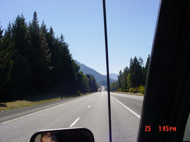 Lots of road, going up and down....the 4 banger will get a workout.