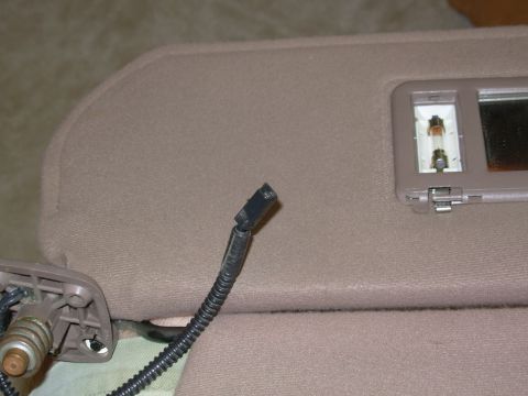 1983 Ford Bronco - I don't remember what Bronco I took these out of, but this is the only Bronco visor set I've ever seen that has these black 2-pin connector…