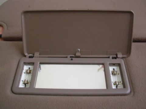1983 Ford Bronco - Once clear of the hinge pegs, the cover can be removed. IF THE IMAGE IS TOO SMALL, click it. Original vanity bulbs are stamped TS-14V10P.