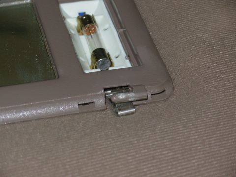 1983 Ford Bronco - This is why the lid doesn't stay shut - the spring pops out of its position, so it can't hold any pressure on the lid hinge. IF THE IMAGE I…