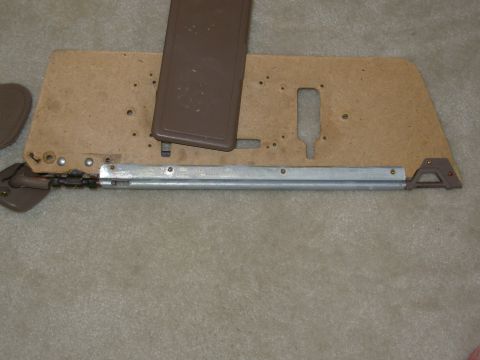 1983 Ford Bronco - The actual visor is hardboard with a folded steel tube riveted to the front edge. IF THE IMAGE IS TOO SMALL, click it. For more info on vis…