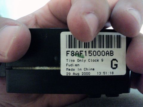 2001 Mercury Grand Marquis - This part, labeled F8AF15000AB, was manufactured in China on August 29, 2000.