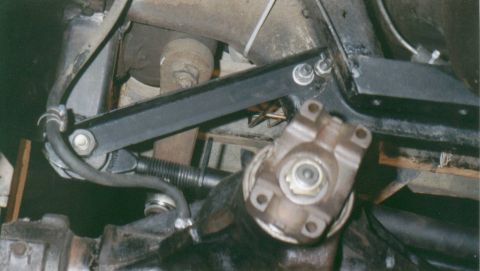 1980 Ford Bronco - The reinforcing rod on the back