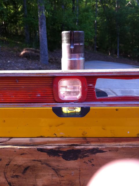 1996 Ford Bronco - Two levels checking each other and the working surface.