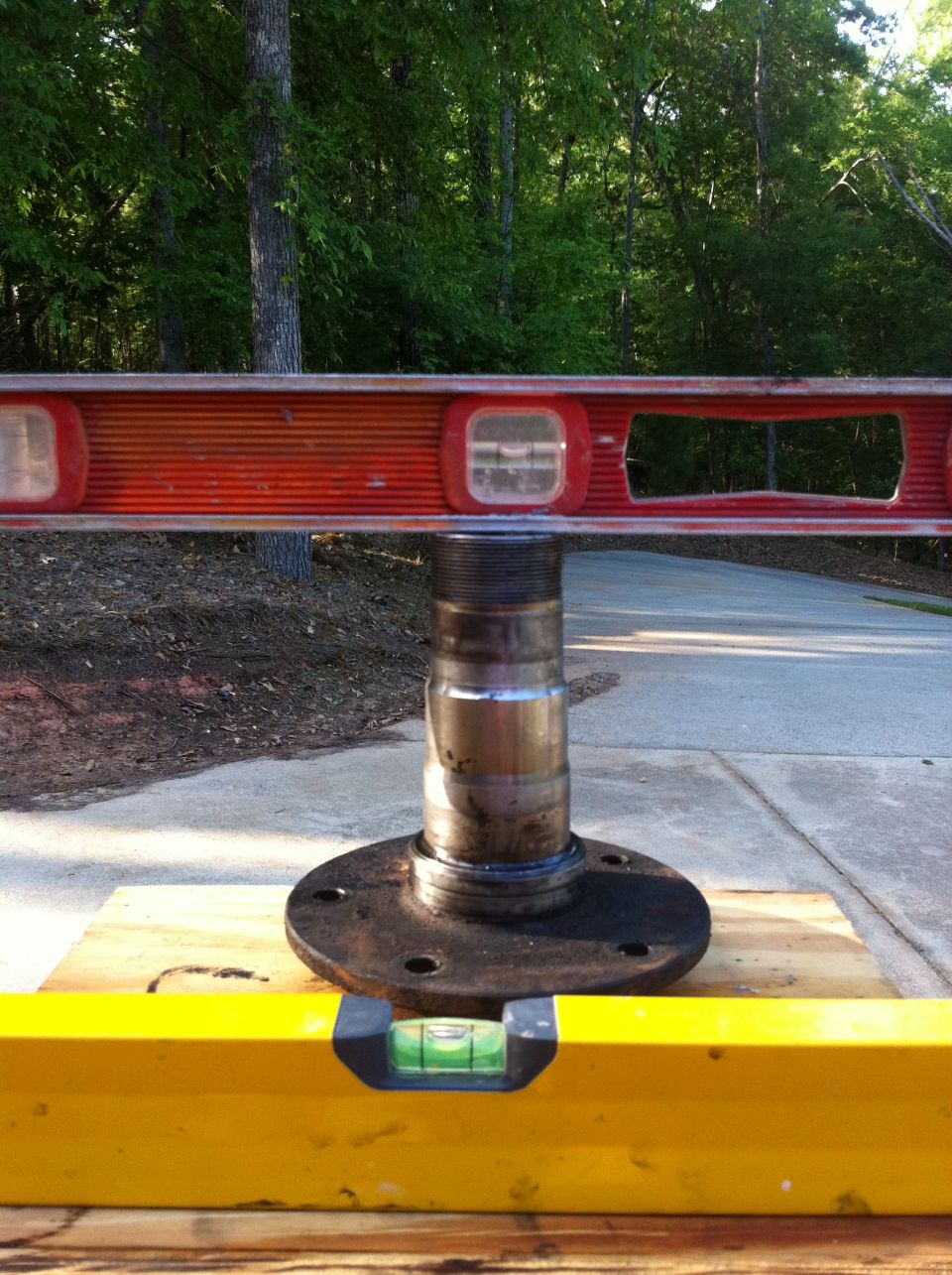 Other spindle rotated 90 degrees.