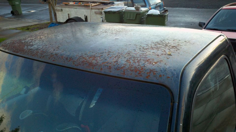 Awesome paint on the roof