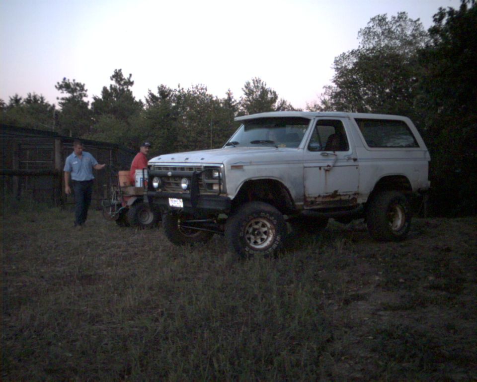 Cruising at Dad's Farm.