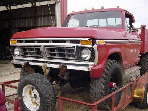 1992 Ford Bronco - 77 F250 snow fighter. had to cut the plow off of it in the guys front yard with my torch to get it to a resoanble price