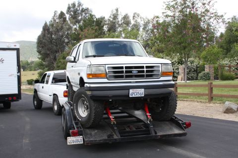 1992 Ford Bronco - First trip out with her. Taking it out to Ocitillo Wells. It worked really good. Can't wait to get her upgrades on.