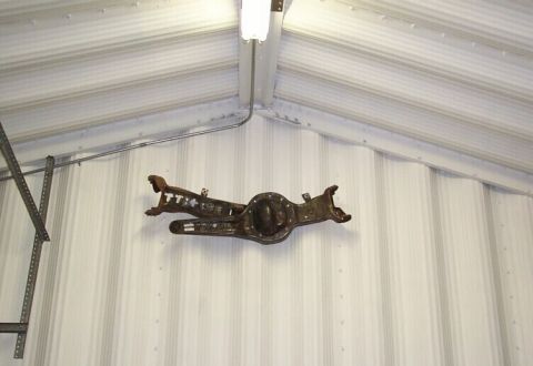1990 Ford Bronco - TTB "art" hung on shop wall