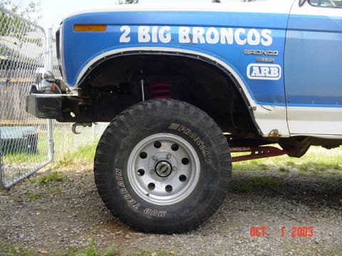1989 Ford Bronco - Closeup front