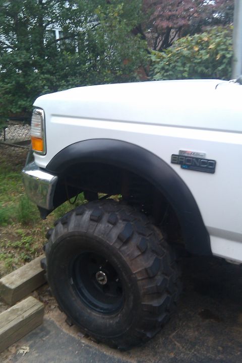 1996 Ford Bronco - Fender Flares