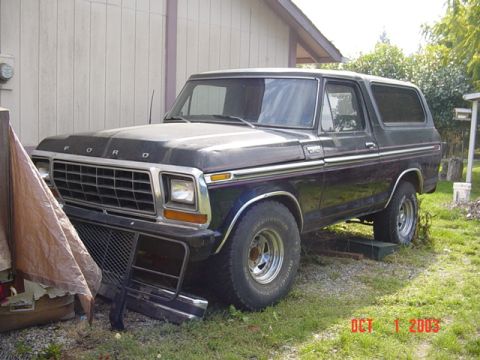 1979 Ford Bronco - It is still waiting for me.