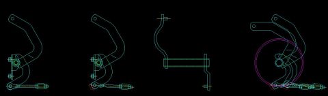1966 Ford Fairlane - Technical diagrams show various linkage mechanisms and parts.