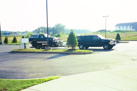 2000 Ford Excursion - Pulling Bronco & KX to Colorado