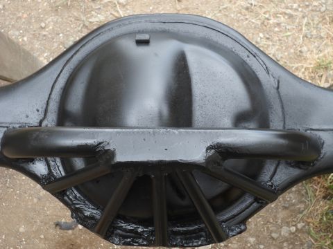 1991 Ford Bronco - Rear differential housing shown with Supermotors.net branding visible at the bottom right.