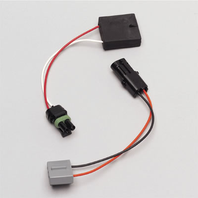 1990 Ford Bronco - A wiring harness with various connectors and electronic components is shown against a neutral background.