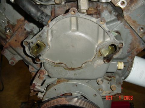 1989 Ford Bronco - Pretty clean behind the water pump too