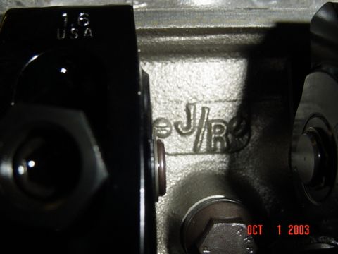 1989 Ford Bronco - I am thinking this J/R means victor Jr