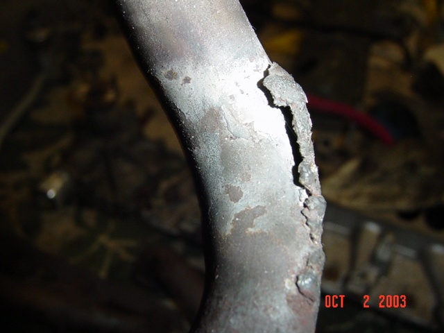This is the tube for the EGR...nice rip in it