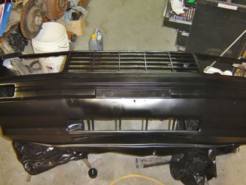 1979 Ford Mustang - not worried about the mis match below the bumper belt. it getting a front spoiler install after on car.