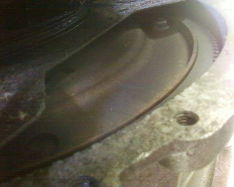 1976 Ford Torino - This image shows a close-up view of an engine part, not a complete vehicle.