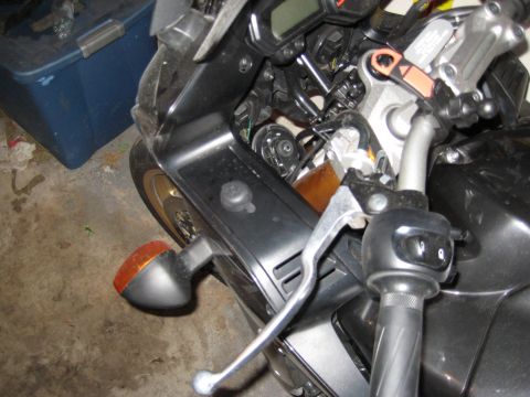 2008 Yamaha FZR1000 “Fuzzy One - TOTALLED”