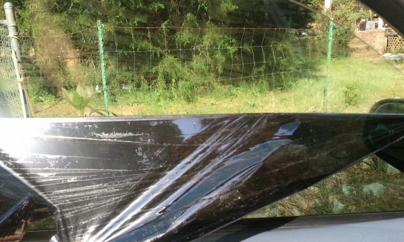 Drivers side window came off really nice all in one piece