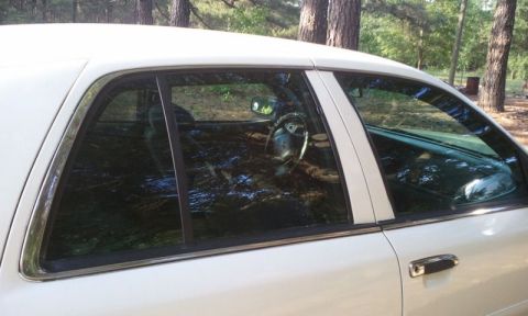 1998 Ford Crown Victoria - Saved myself $185 by removing it my self (that was the lowest quote I had found for removal) The charge for the tint ticket would have been…