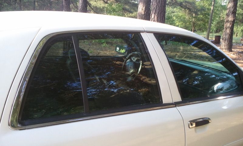 Saved myself $185 by removing it my self (that was the lowest quote I had found for removal)
The charge for the tint ticket would have been $175, but I was able to get the ticket thrown out by taking my car up to the police dept and proving that i had took the tint off.