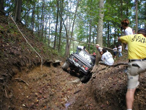 1991 Ford Bronco - Doc into tree on Tunnel