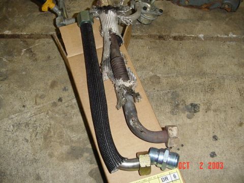 1989 Ford Bronco - Got the new EGR tube thingy from FORD for $55