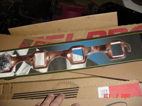 1989 Ford Bronco - Copper exh gaskets