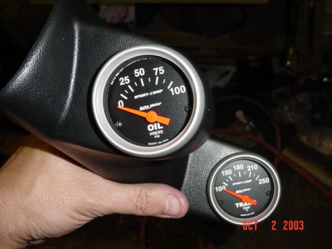 1989 Ford Bronco - Guage pod for my new guages