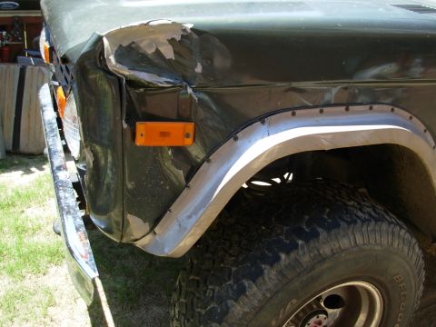 1975 Ford Bronco - This is enough to drive it around to a few body shops for estimates.