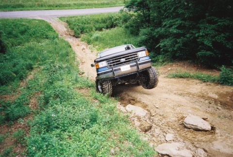 1990 Ford Bronco - I tried to make another effort, but it wasn't lookin good.