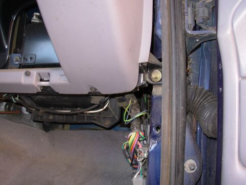 1983 Ford Bronco - The main structure of '92-96 (& '97 >8500GVWR) dashes are the black plastic A/C ducts, with a colored skin wrapped over them, and some comp…